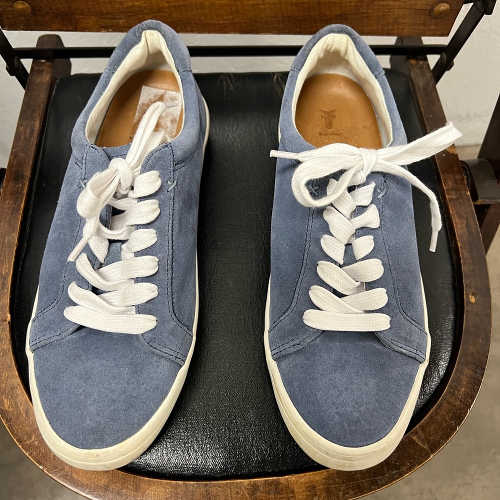 Frye Powder blue sneakers 8.5
